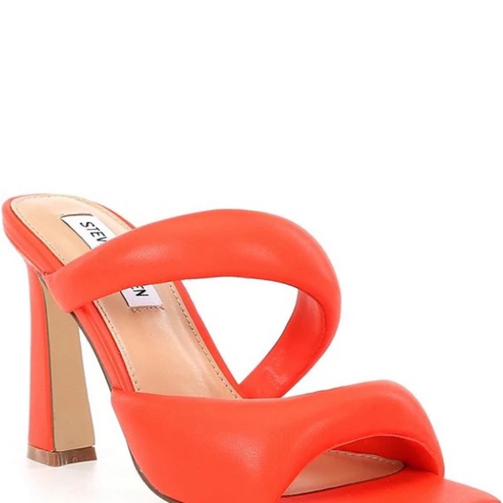 Steve Madden Women's Orange Heeled Sandals